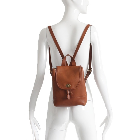 Coach Handbags - Coach 9960 Mini Backpack Bag British Tan Vintage
